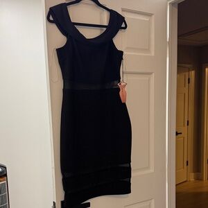 Elegant Black Sleeveless Dress